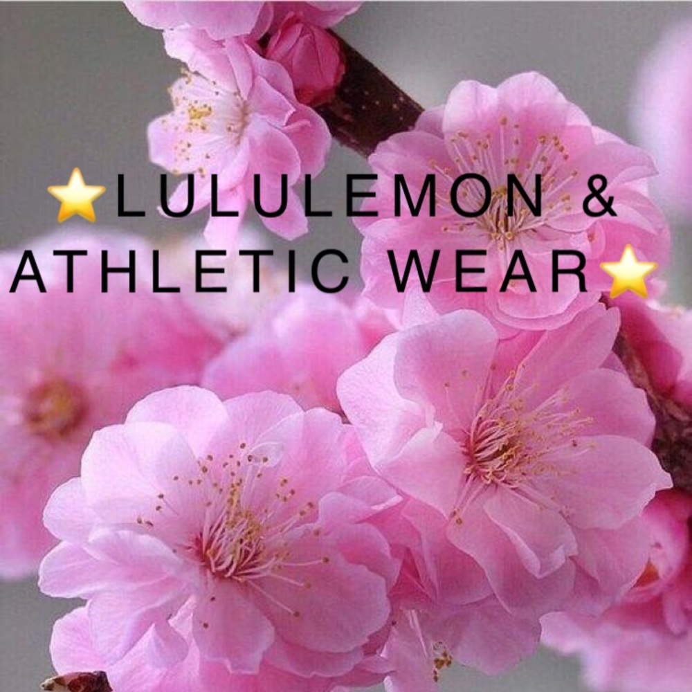 ⭐️LULULEMON & ATHLETIC WEAR⭐️